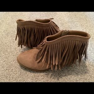 Boho ankle booties